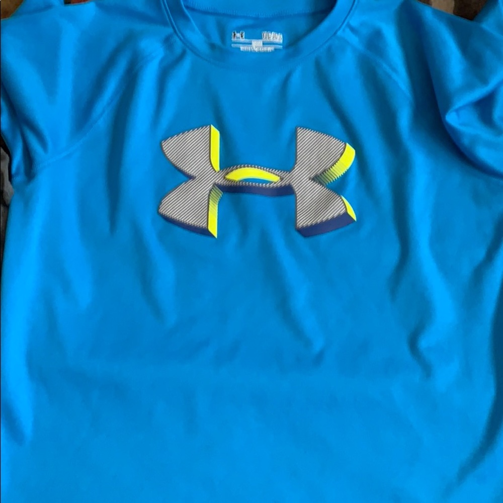 Boys under armour shirts